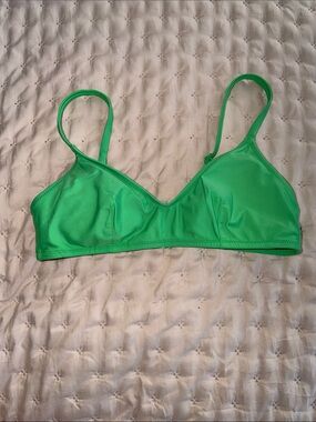 aerie Green Bikini Top